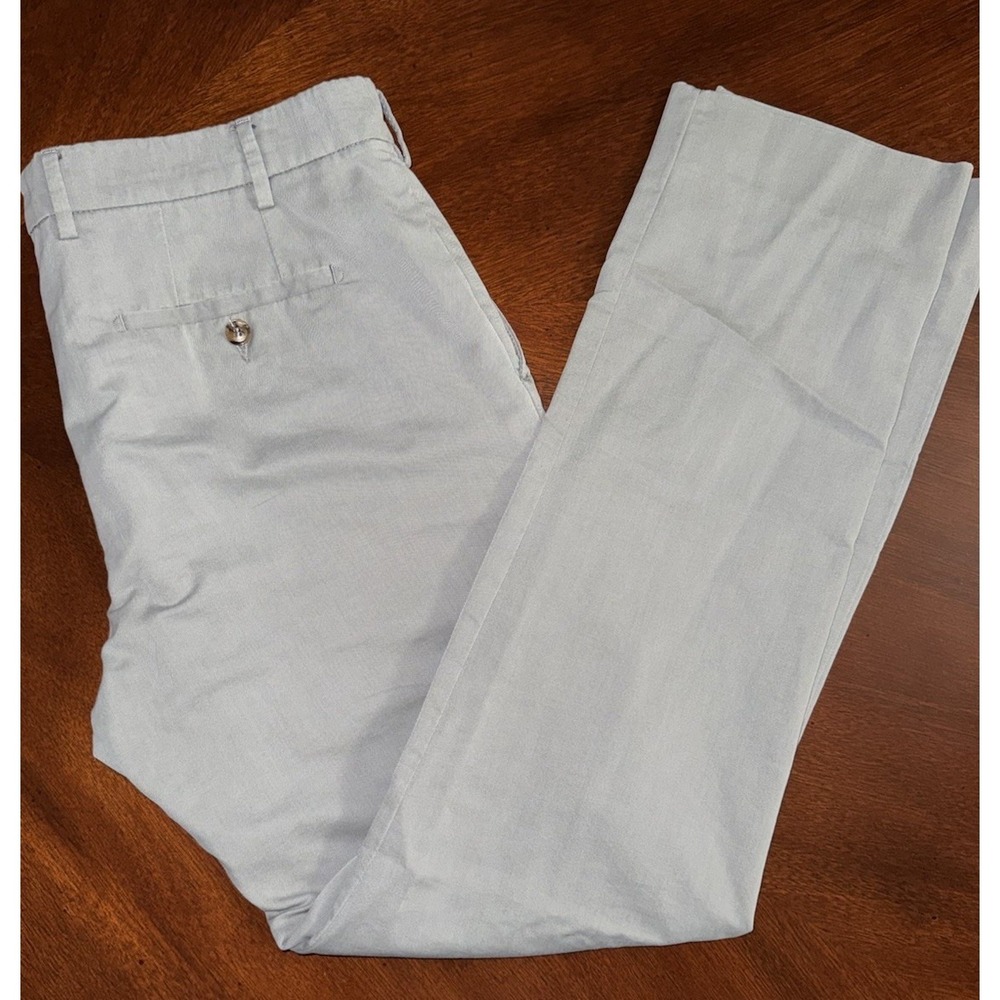 Peter Millar Collection Mens Wool Blend Pants Gray‎ Size 35 Versatile Golf Party